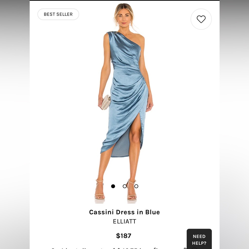 Cassini Dress in Blue